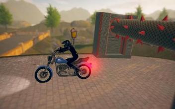 Mega Ramps Trails : Extreme Venom Motorbike Stunts截图1