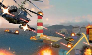 Helicopter Fighting Gunship Strike截图1