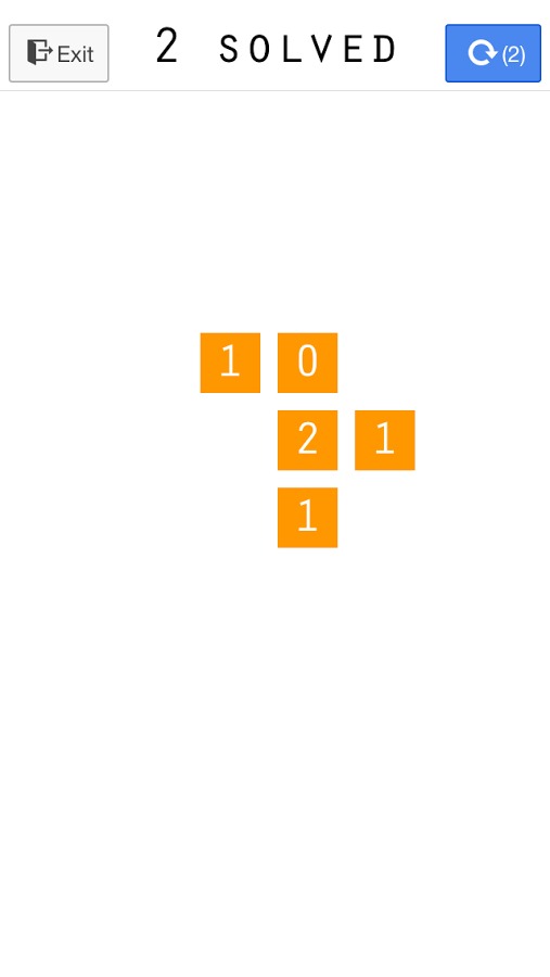 Zero - A Numbers Puzzle Game截图3