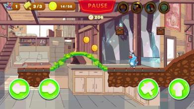 Adventure Oggy Ninja Run截图1