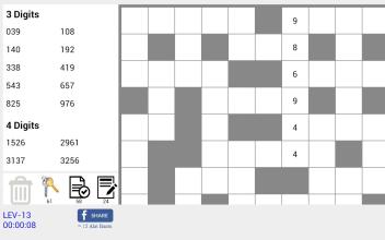 Teka Teki Silang (TTS) Angka截图2