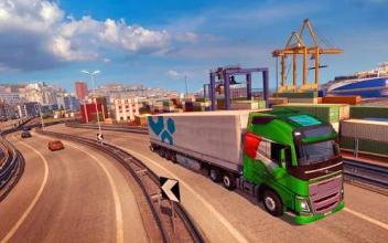 US Heavy Grand Truck Cargo 3D Driver截图5