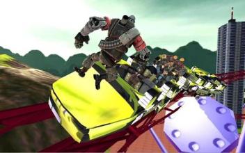 Real Robot Roller Coaster 3D:Train Simulator Games截图5