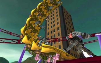 Real Robot Roller Coaster 3D:Train Simulator Games截图4