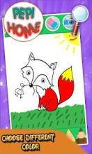 Pepi home coloring截图4