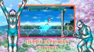 Ultra Jack Man Vs Ninja Battle截图1