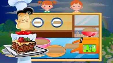 cheese Lasagna cooking : delicious food maker app截图3