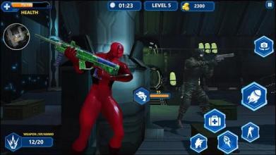 Super Spider Shooting Battle - Hero vs Gangsters截图3