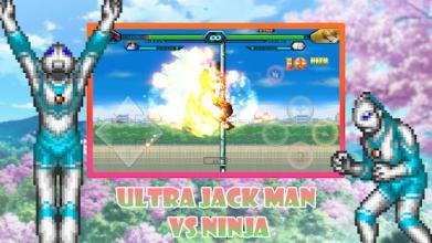 Ultra Jack Man Vs Ninja Battle截图2