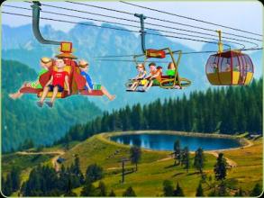 kids uphill chairlift adventure driving simulator截图3