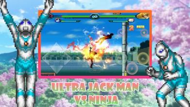 Ultra Jack Man Vs Ninja Battle截图3