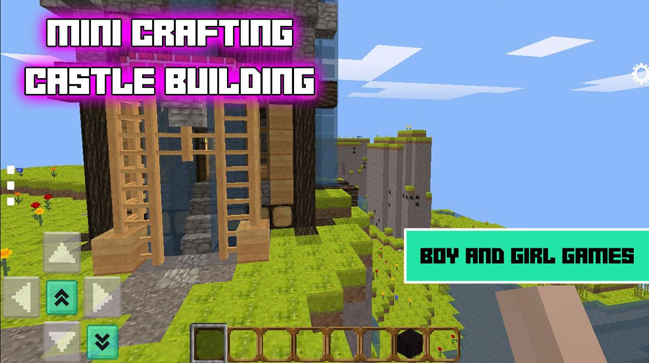 Mini Crafting Castle Building截图1