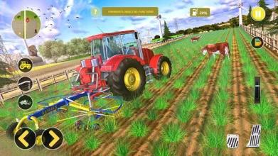 Farm Tractor Farming Sim 2018: Best Game截图3