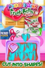 Fruit Roll Candy Maker - School Snacks Sim FREE截图2