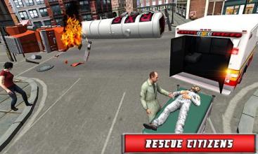 NY City Rescue: Fire truck, Police Car, Ambulance截图1