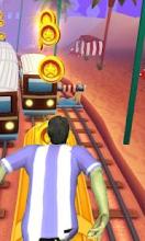 Subway Hero Soccer 2018 - Endless Run 3D截图3