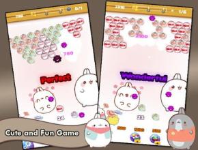 Molang Kawaii Bubble Dance截图2