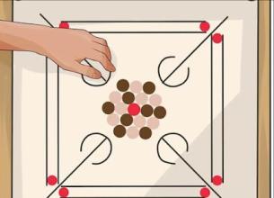 Free Carrom 3D board 2018截图5