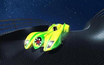 Bat Car Mega Ramp Stunt Racing Hero: Driving Games截图1