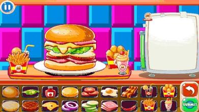 Burger Chef ; New Burger Shop Fast Food Chef截图1