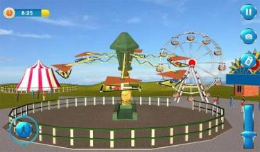 Theme Park Fun Swings Ride截图3