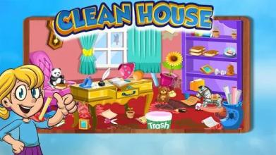 Clean house game for girls截图3