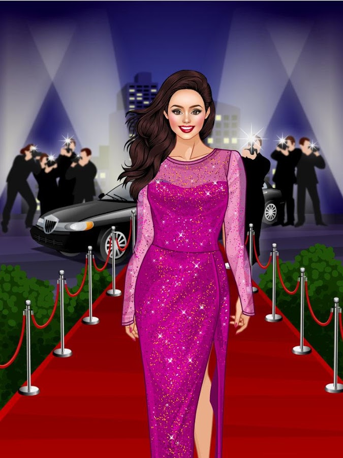 Red Carpet Dress Up - Game for Girl截图1