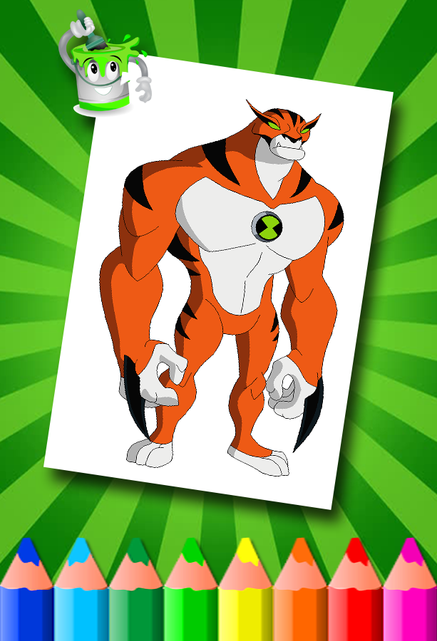 Ben 10 Colouring Book截图5