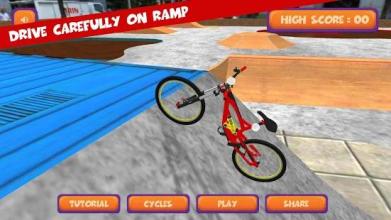 BMX Cycle Stunt : 2 Finger Touch Ride & Stunts截图5