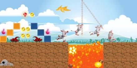 booba game jungle: run adventure rush 3D for kids截图2