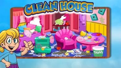 Clean house game for girls截图1