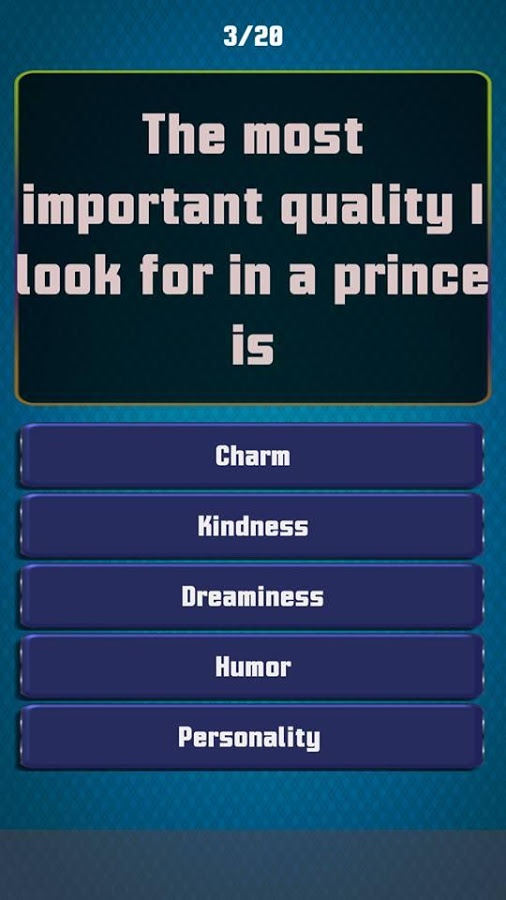 7 Princess ! Elevate which are you - Play XD Quiz截图1