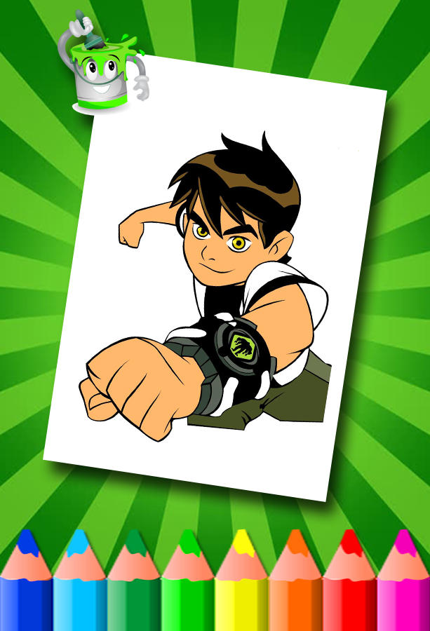 Ben 10 Colouring Book截图4