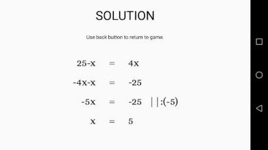 Math: Find X (Limited version)截图3