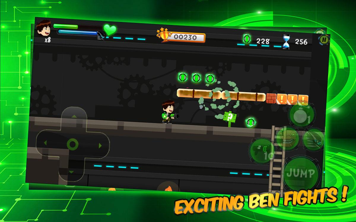 * Supehero Kid Ben: Ultimate Alien Power Surge截图1