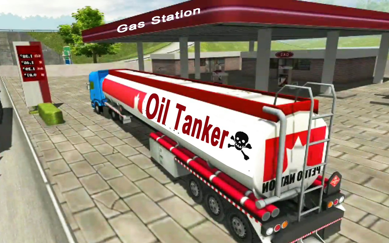 Oil Tanker Transporter truck 2018截图5