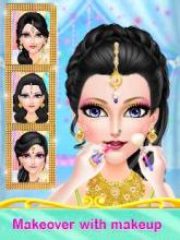 Indian Style Wedding Makeup - Indian Makeover Game截图4