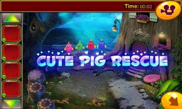 Escape Game : Cute Pig Rescue Game截图1