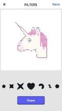 3D Unicorn Color by Number Pixel Art Coloring book截图1