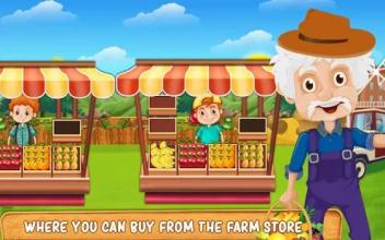 Grandpa Farmer Cash Register: Cashier Game截图3