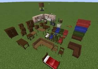 Pocket Furniture Mod for MCPE截图3