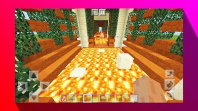 New Parkour Floor is Lava Jump Survival Map MCPE截图3