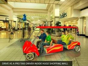 Shopping Mall Taxi Simulator : Taxi Driving Games截图3