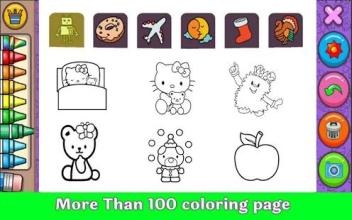 Coloring Book For Princess Kitty Cat Kids截图4