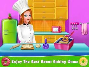 Kids Donut Bakery Food Maker Game截图5