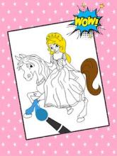 ❤️ Princess Coloring Pages For Kids & Adults **截图4