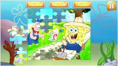 Jigsaw Puzzle Sponge Kids截图1