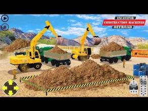 Construction Machines Offroad : Operate Excavator截图2