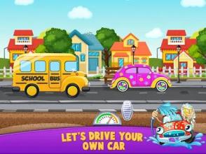 Smart Car Kids Wash Garage Service Station Auto截图2