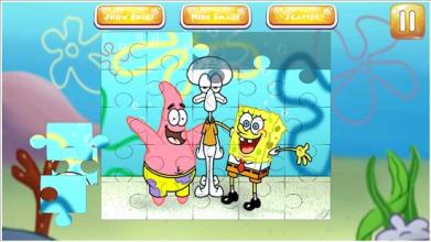 Jigsaw Puzzle Sponge Kids截图2